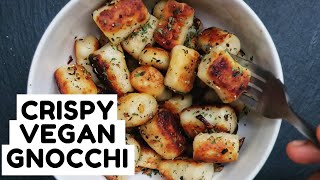 How to Make VEGAN GNOCCHI FROM SCRATCH with 3 INGREDIENTS [upl. by Otreblada]