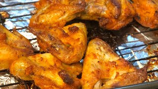 Crispy Oven Baked Chicken Wings Recipe  Baked Chicken Recipe [upl. by Nananne]