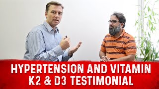 Hypertension Vitamin K2 and Vitamin D3 Testimonial  Dr Berg [upl. by Benco]