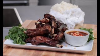 Andrew Zimmern Cooks Sous Vide Spare Ribs [upl. by Felicity]