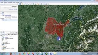 how to convert shapefile from Arcgis to KMZ in Google Earth [upl. by Nettie173]