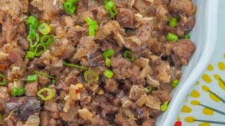 Sisig  How to Cook Filipino Pork Sisig  Panlasang Pinoy [upl. by Eoz]