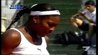 Serena Williams VS Conchita Martinez Rome 2003 [upl. by Thgiled]