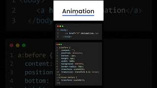 CSS Underline Hover Animation [upl. by Lancelle622]