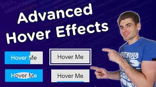 Advanced Button Hover Animations  CSS Only [upl. by Rusty]