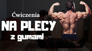 5 ĆWICZEŃ NA PLECY Z GUMAMI [upl. by Latsirc873]