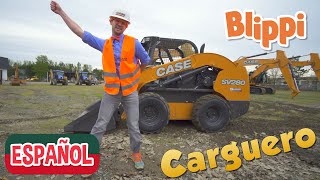 Carguero con Blippi  Aprende Con Blippi  Blippi En Español  Monnbug Kids [upl. by Jordans]