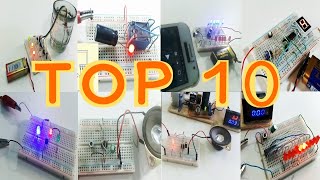 TOP 10 Mejores Proyectos electronicos🔌💡 [upl. by Wasson]