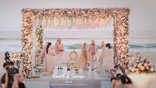 DESTINATION WEDDING FILM 2021  SAUMYA amp KANISTH  GOA  SUNNY DHIMAN PHOTOGRAPHY  INDIA [upl. by Mckenna]