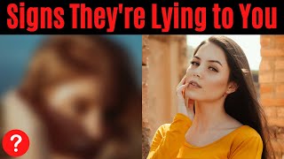 14 Body Language Signs Someone Is Lying to You Nonverbals [upl. by Aloke]