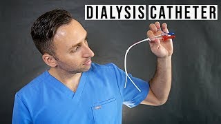 DIALYSIS Catheter Explained  Unboxing Interventional Radiology Equipment [upl. by Grobe]