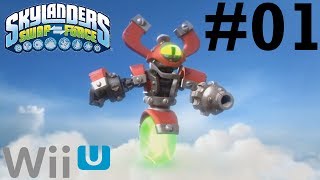 Skylanders SWAP Force Wii U CoOp  Chapter 1 Mount Cloudbreak [upl. by Zerla]