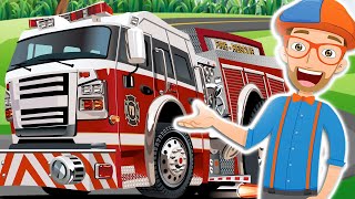 Blippi Camion de Bomberos Cancion en Español [upl. by Elke877]