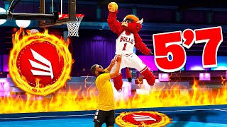 5’7 SLASHER  BENNY THE BULL MASCOT NBA 2K22 [upl. by Aramot]