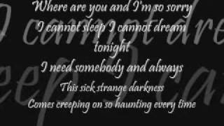 Blink 182  I Miss You  Lyrics [upl. by Torbert]