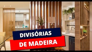 Divisórias de Madeira  Inspirações Incríveis [upl. by Auof209]