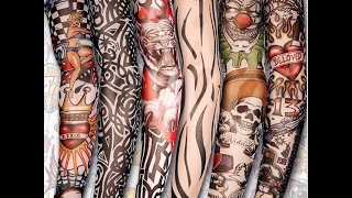 6PC TATTOO ARM SLEEVES KIT [upl. by Akener868]