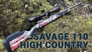 Gun Review The New Savage High Country 110 [upl. by Allyce]