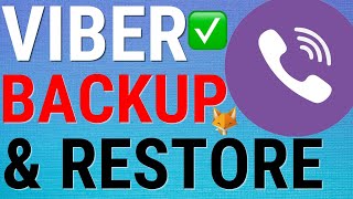 How To Backup amp Restore Viber Chats [upl. by Alasteir28]