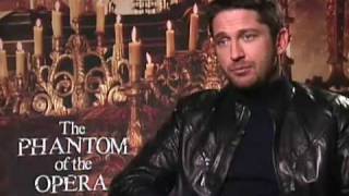 Gerard Butler The Phantom of the Opera Interview [upl. by Aciamaj]