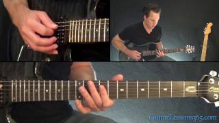 Square Hammer Guitar Lesson Solos  Ghost [upl. by Naziaf993]