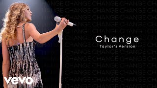 Taylor Swift  Change Taylors Version Lyric Video [upl. by Atterol]