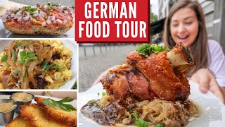 Must Eat German Food  The Ultimate German Food Tour [upl. by Eirolav393]