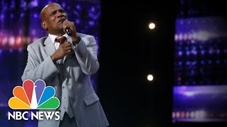 Wrongfully Convicted Man Freed After 37 Years Inspires With ‘AGT’ Audition  NBC Nightly News [upl. by Roxanne]