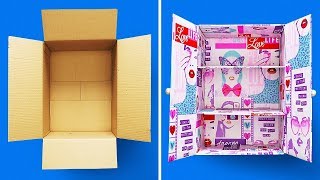 29 MANUALIDADES DE CAJAS DE CARTÓN [upl. by Dorin]