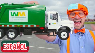 Blippi Explora el Camión de Basura  Aprende Sobre el Reciclaje  Videos Educativos para Niños [upl. by Reuben]