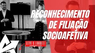 DIREITO DE FAMÍLIA Reconhecimento de filiação socioafetiva [upl. by Cazzie938]