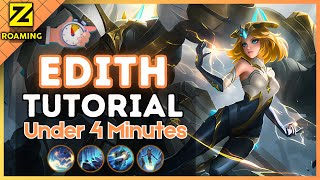 4Minute Edith Tutorial in Roam  MLBB S35 2024 [upl. by Llenoj]