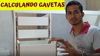 Como calcular gavetas de forma simples [upl. by Survance266]