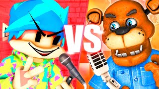 Friday Night Funkin’ vs FNAF  The Movie All Episodes Compilation FNF Animation Security Breach [upl. by Leahcimaj185]