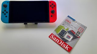 1TB Nintendo Switch storage upgrade 1TB SanDisk microSD card [upl. by Natfa]