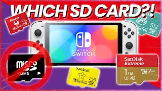 What SD Card To Buy  Nintendo Switch Guide [upl. by Jc955]