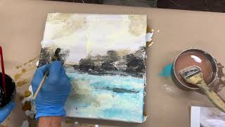 Start to Finish Building the Image  Encaustic Painting Tutorial [upl. by Anevad]