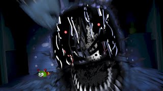 Withered nightmare bonnie Jumpscare FNAF4 [upl. by Phonsa]