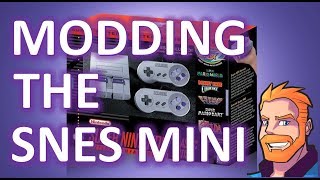 SNES Classic Edition modding How to mod the SNES Mini with Hakchi2 and RetroArch [upl. by Nerte]