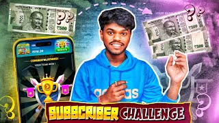 I Played Winzo according to my SUBSCRIBER Challenge😦 What can I earn ₹1000 from ₹500🤑 lets see🔥 [upl. by Sima]