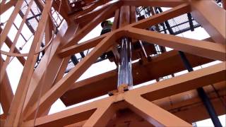 How To Operate A Tower Crane External Climbing [upl. by Hillhouse929]