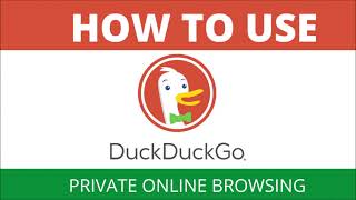 Duckduckgo Privacy Browser Tutorial  How To Use Duckduckgo 2021 [upl. by Jorgan]