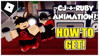 How to UNLOCK amp GET CJ  RUBY ANIMATION in FUNKY FRIDAY ROBLOX [upl. by Odanref745]