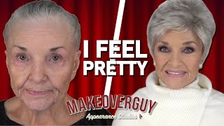 80YearOld Recreates Youth  Stunning Makeup Transformation [upl. by Iney]