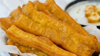 Chinese Donut Recipe Youtiao [upl. by Hanna]