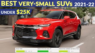 Best Subcompact SUVs Under 25K  Per Consumer Reports [upl. by Lettie]