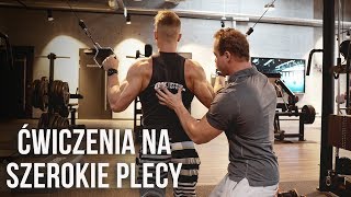 ĆWICZENIA NA SZEROKOŚĆ PLECÓW [upl. by Corydon]