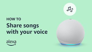 How to share a song with Alexa  Amazon Echo [upl. by Yllom]