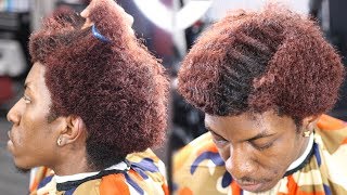 MUST WATCH HAIRCUT TRANFORMATION SIR CRUSES END OF 6 MONTH 360 WAVE WOLF [upl. by Celka452]