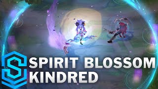 Spirit Blossom Kindred Skin Spotlight  League of Legends [upl. by Notlehs197]